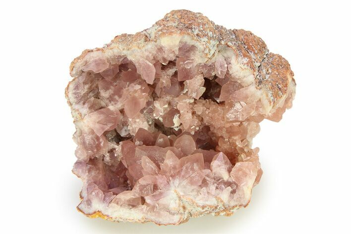 Rose Pink Amethyst Geode Section - Argentina #296817